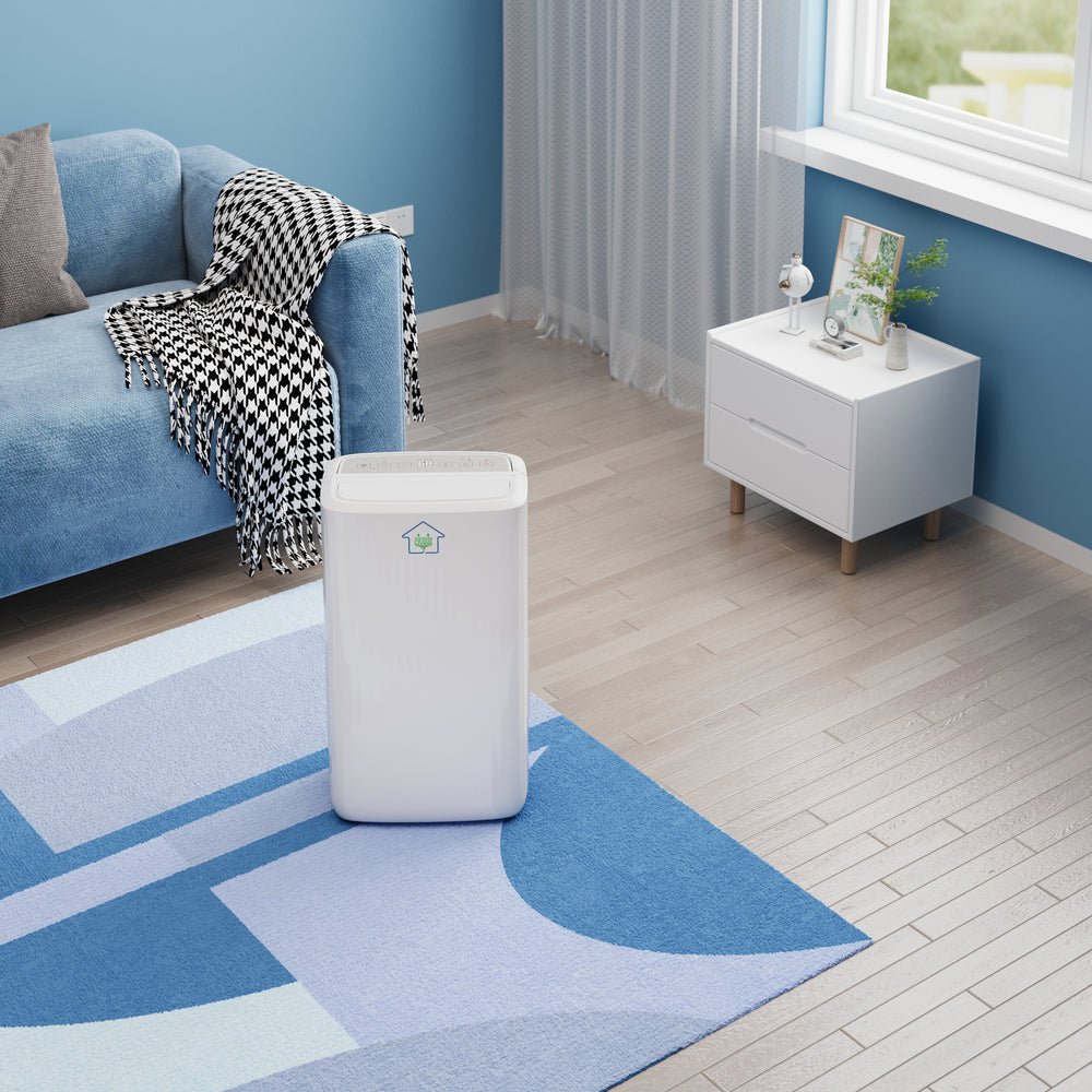 12L Home Dehumidifier with Dry Mode and Smart Humidity Control