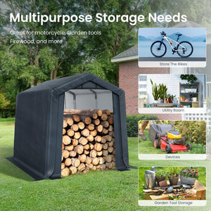 Multi-Sized PE Carport and Storage Tent