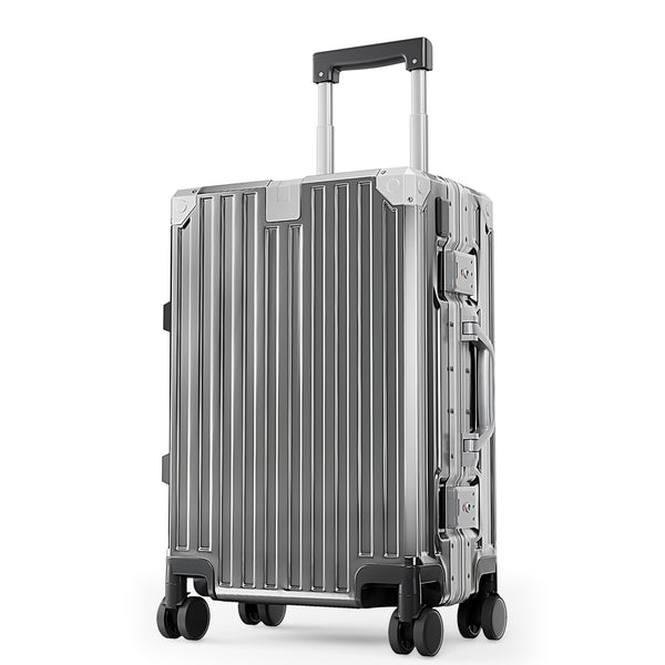 Aluminium Frame PC Hard Shell Suitcase with TSA Lock & Spinner Wheels