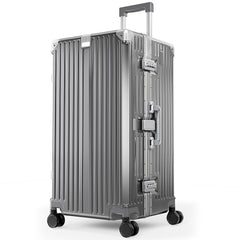 Aluminium Frame PC Hard Shell Trunk Suitcase with TSA Lock & Spinner Wheels