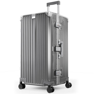 Aluminium Frame PC Hard Shell Trunk Suitcase with TSA Lock & Spinner Wheels
