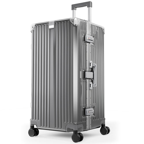 Aluminium Frame PC Hard Shell Trunk Suitcase with TSA Lock & Spinner Wheels