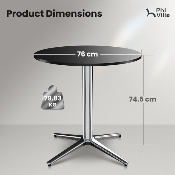 Sleek Bauhaus Table for Outdoor Deck
