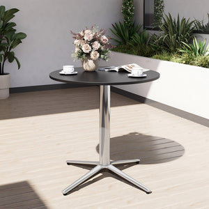 Sleek Bauhaus Table for Outdoor Deck
