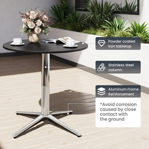 Sleek Bauhaus Table for Outdoor Deck