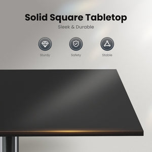 Sleek Bauhaus Table for Outdoor Deck