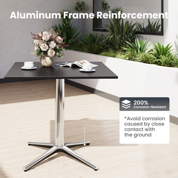 Sleek Bauhaus Table for Outdoor Deck
