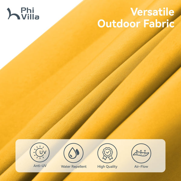 4m Large Double-Sided Garden Parasol