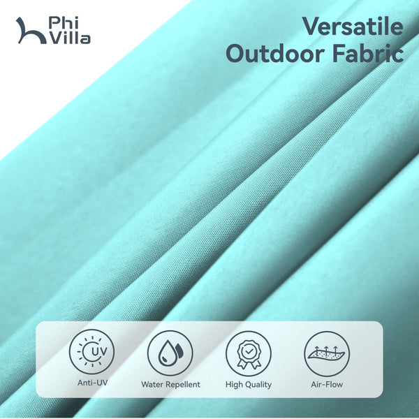 4m Large Double-Sided Garden Parasol