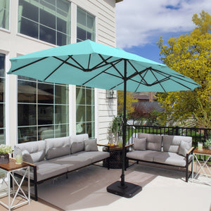 4m Large Double-Sided Garden Parasol