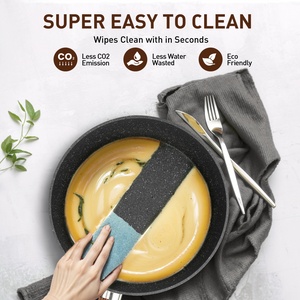 Ultimate 30 Pieces Granite-Coating Nonstick Induction Cookware Set for Easy Dinner Ideas