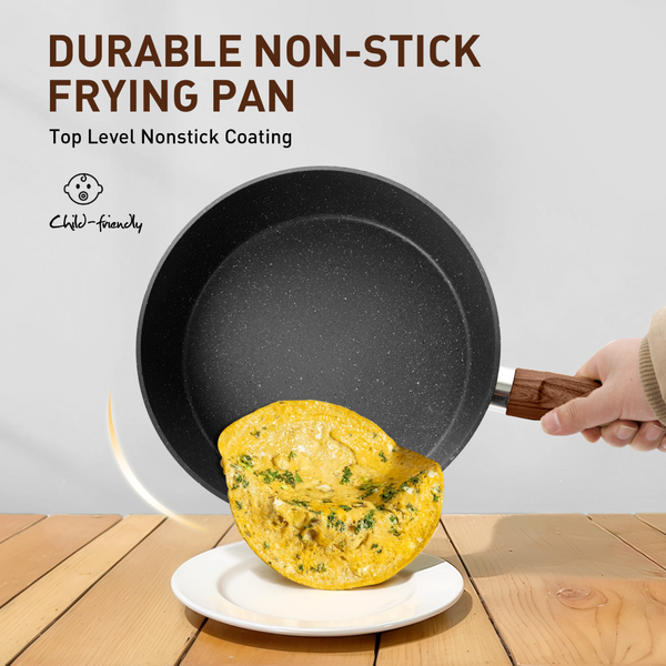 Ultimate 30 Pieces Granite-Coating Nonstick Induction Cookware Set for Easy Dinner Ideas