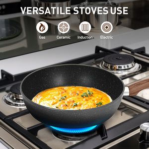 Ultimate 30 Pieces Granite-Coating Nonstick Induction Cookware Set for Easy Dinner Ideas