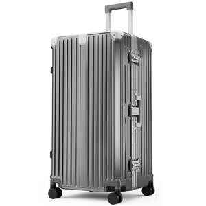 Aluminium Frame PC Hard Shell Trunk Suitcase with TSA Lock & Spinner Wheels