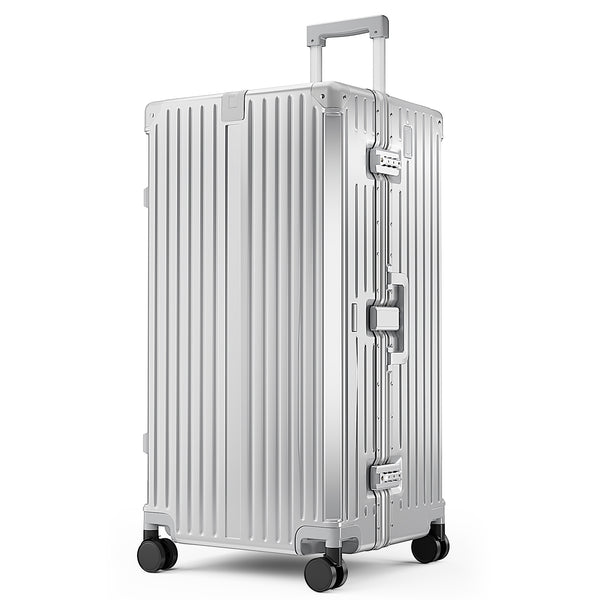 Aluminium Frame PC Hard Shell Trunk Suitcase with TSA Lock & Spinner Wheels