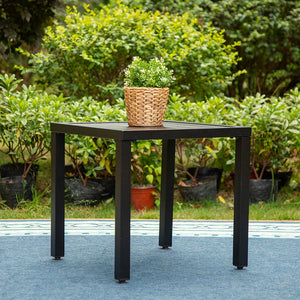 48CM Garden Coffee Table Metal Side Table