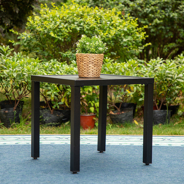 48CM Garden Coffee Table Metal Side Table
