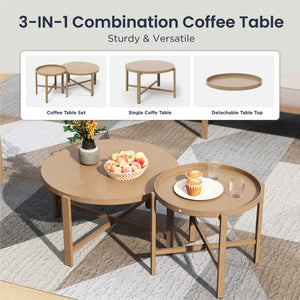5-Seater Rope Garden Sofa Set with Wood-Effect Frame