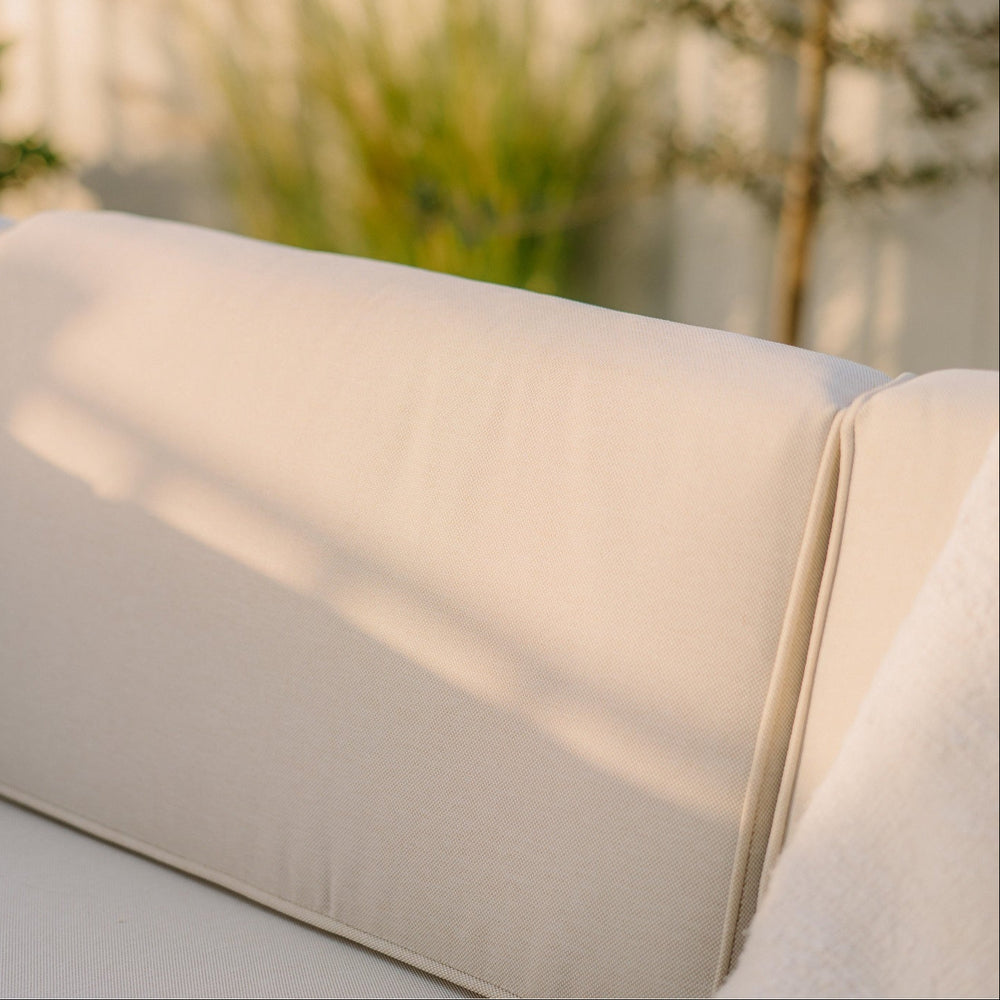 Patio Rattan Loveseat-Add-on Piece for Catalina Sofa Set