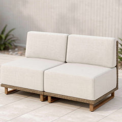 2-Seater Armless Sofa-Lengthening Extension Unit for Catalina Modular Sectionals