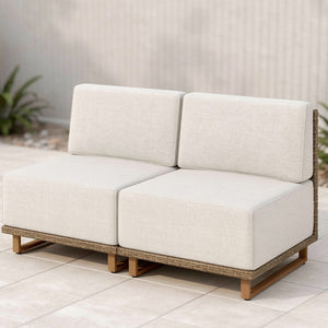 2-Seater Armless Sofa-Lengthening Extension Unit for Catalina Modular Sectionals