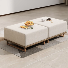 2 Ottomans for Catalina Modular Wicker Sectionals